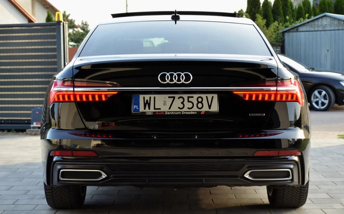 Audi A6 cena 167999 przebieg: 60000, rok produkcji 2020 z Łazy małe 742